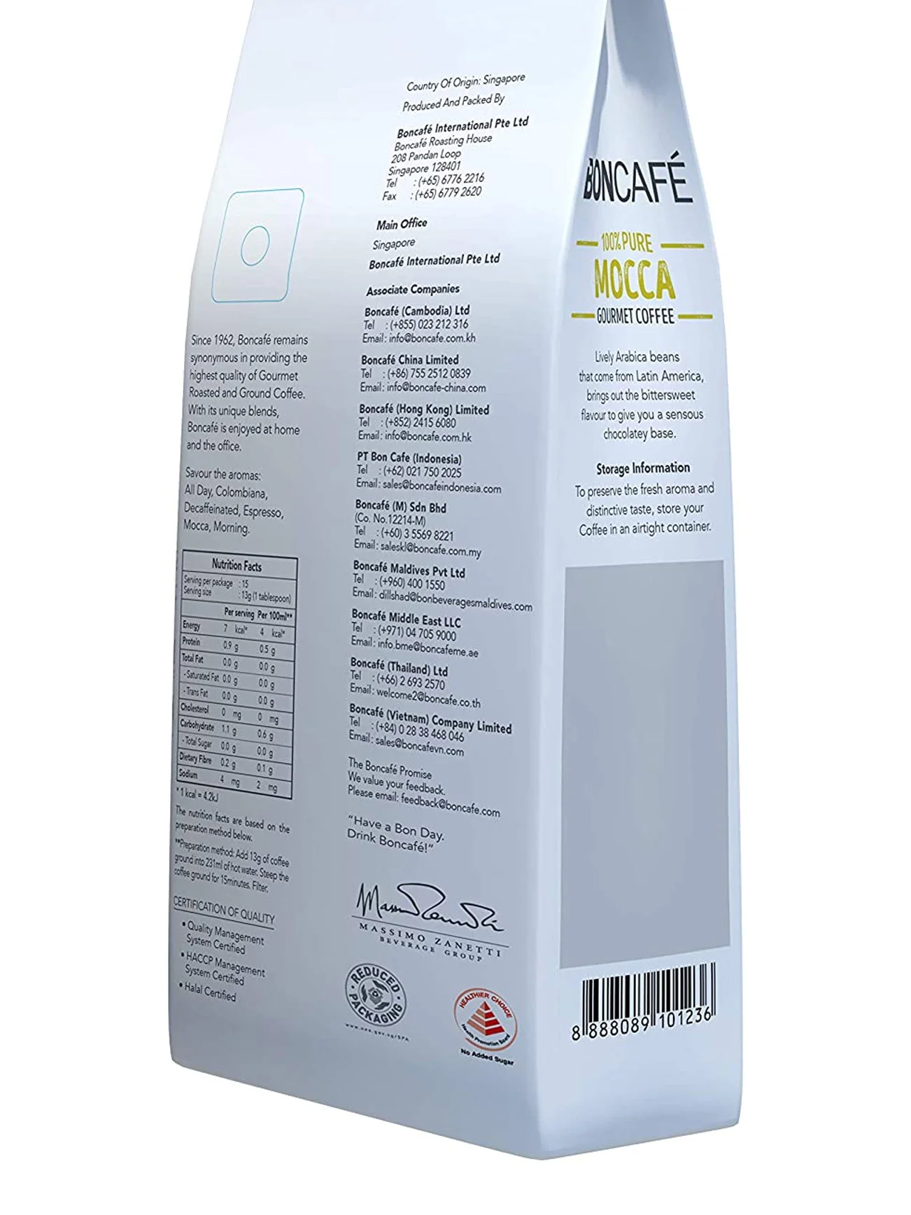 BONCAFE MOCCA COFFEE POWDER 200G - Image 4