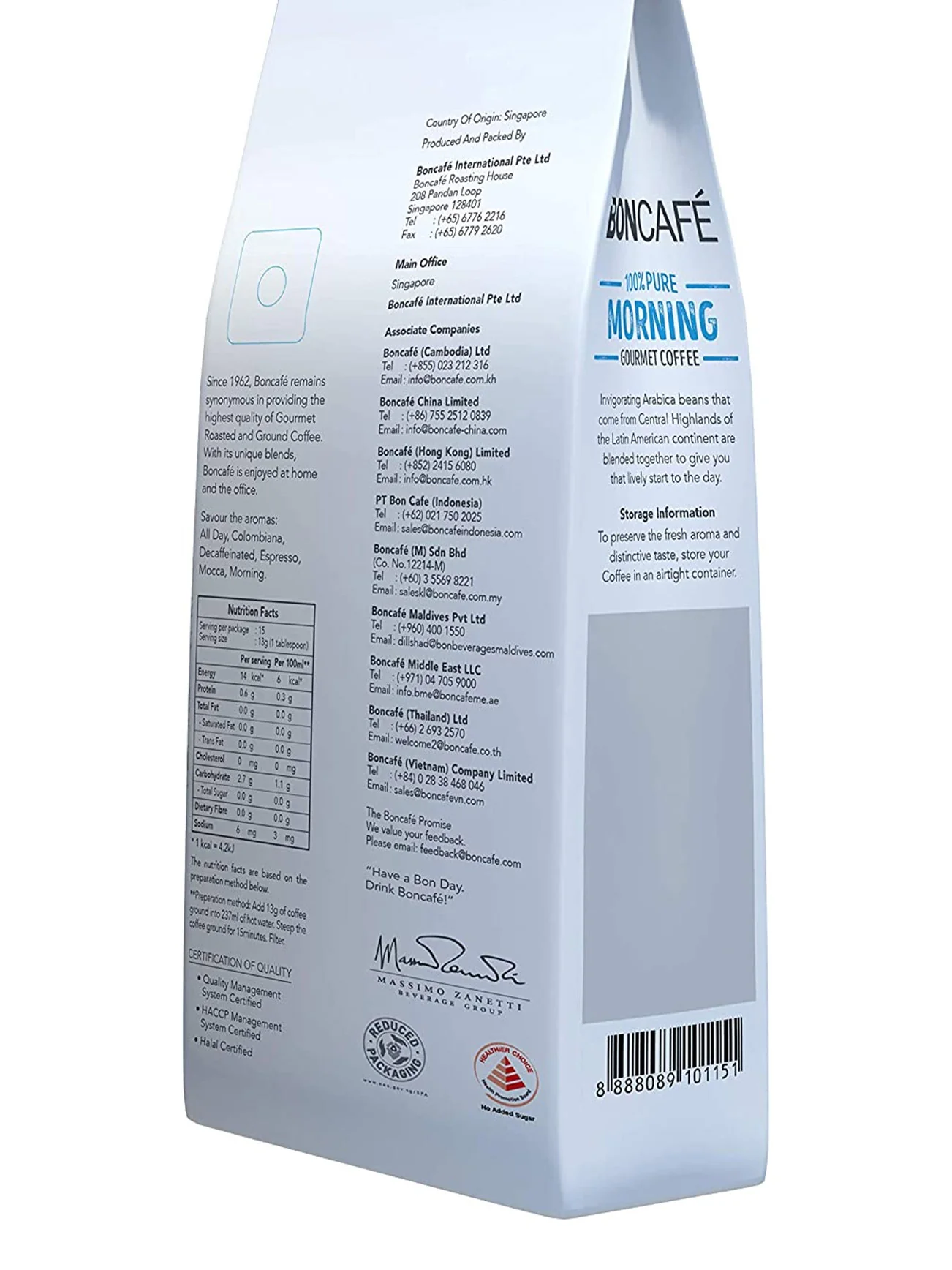 BONCAFE MORNING COFFEE POWDER 200GM - Image 3