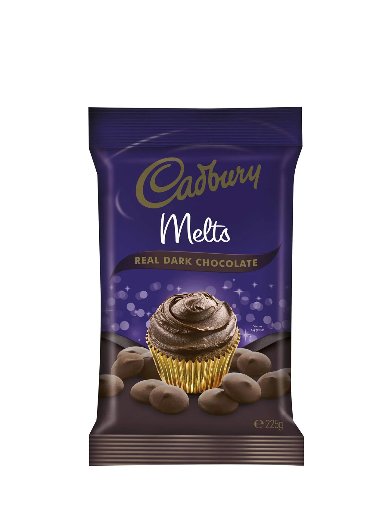 CADBURY BAKING DARK CHOCOLATE MELTS 225G - Image 3