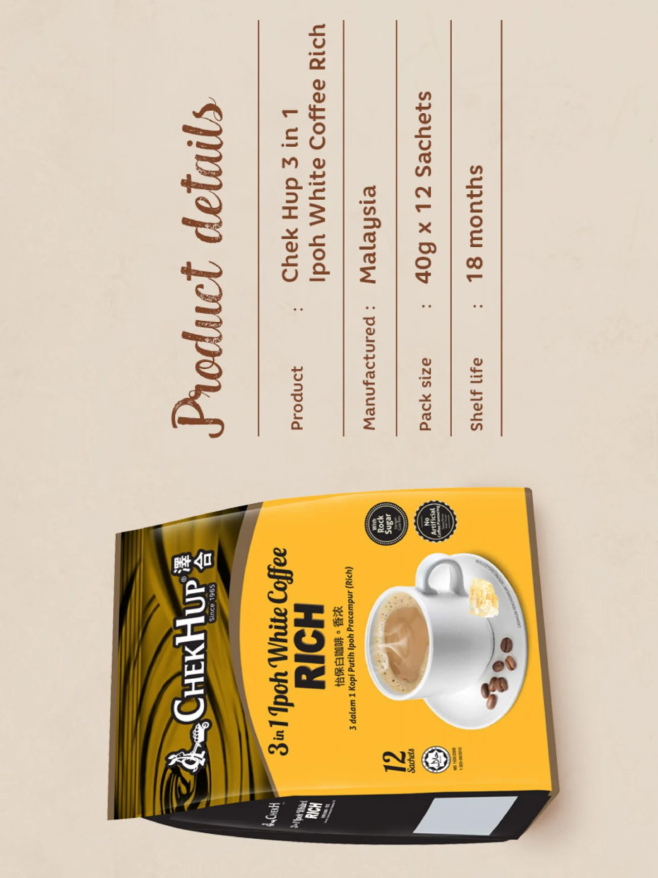 CHEKHUP 3IN1 IWC RICH 12S*40GM - Image 6
